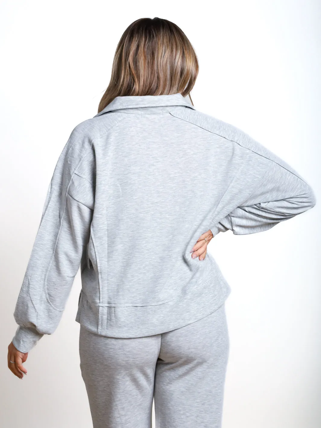 Found The Warmth Collared Sweatshirt