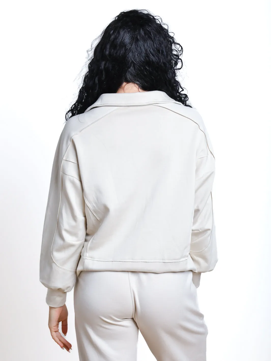Found The Warmth Collared Sweatshirt