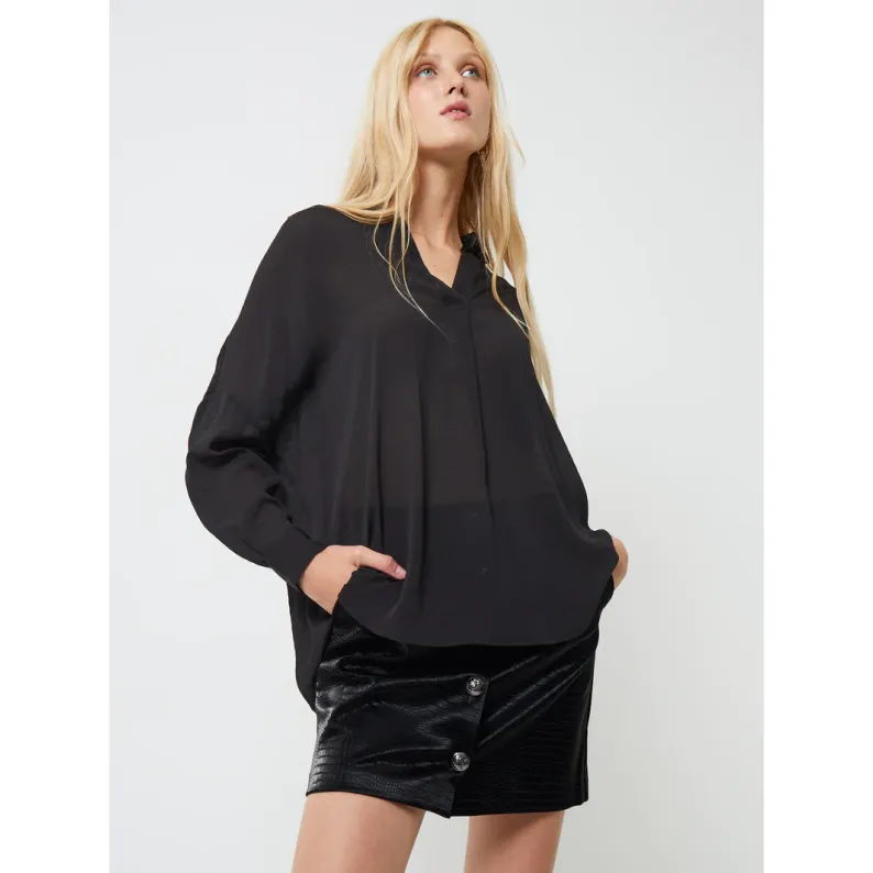 French Connection Mari Rib Illusion Midi Dress 71TEN