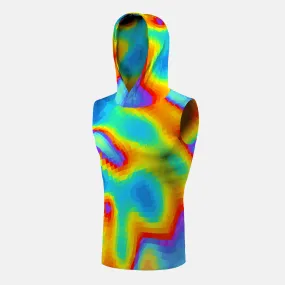 Geothermal Sleeveless Compression Hoodie