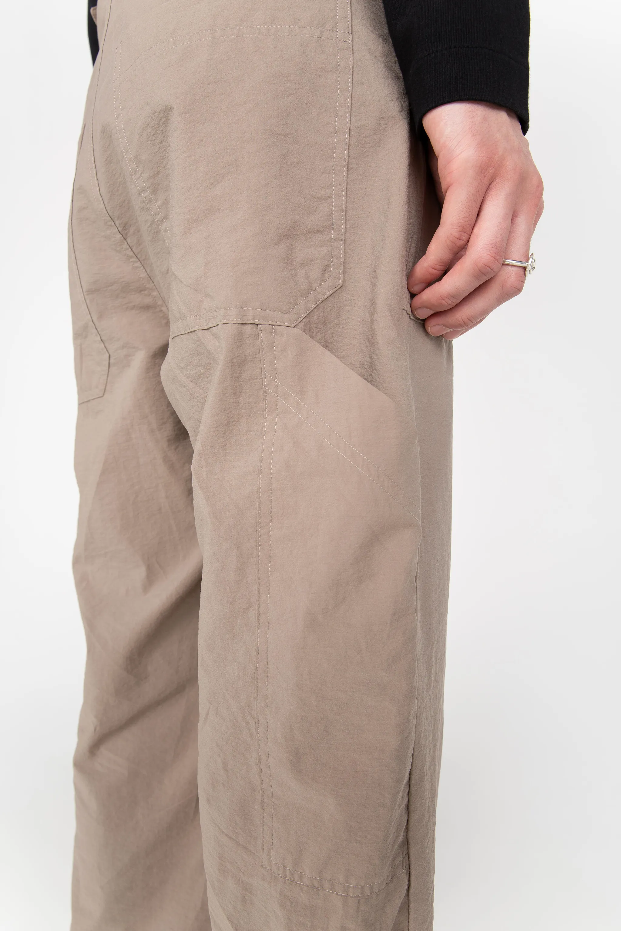 Grey dungarees