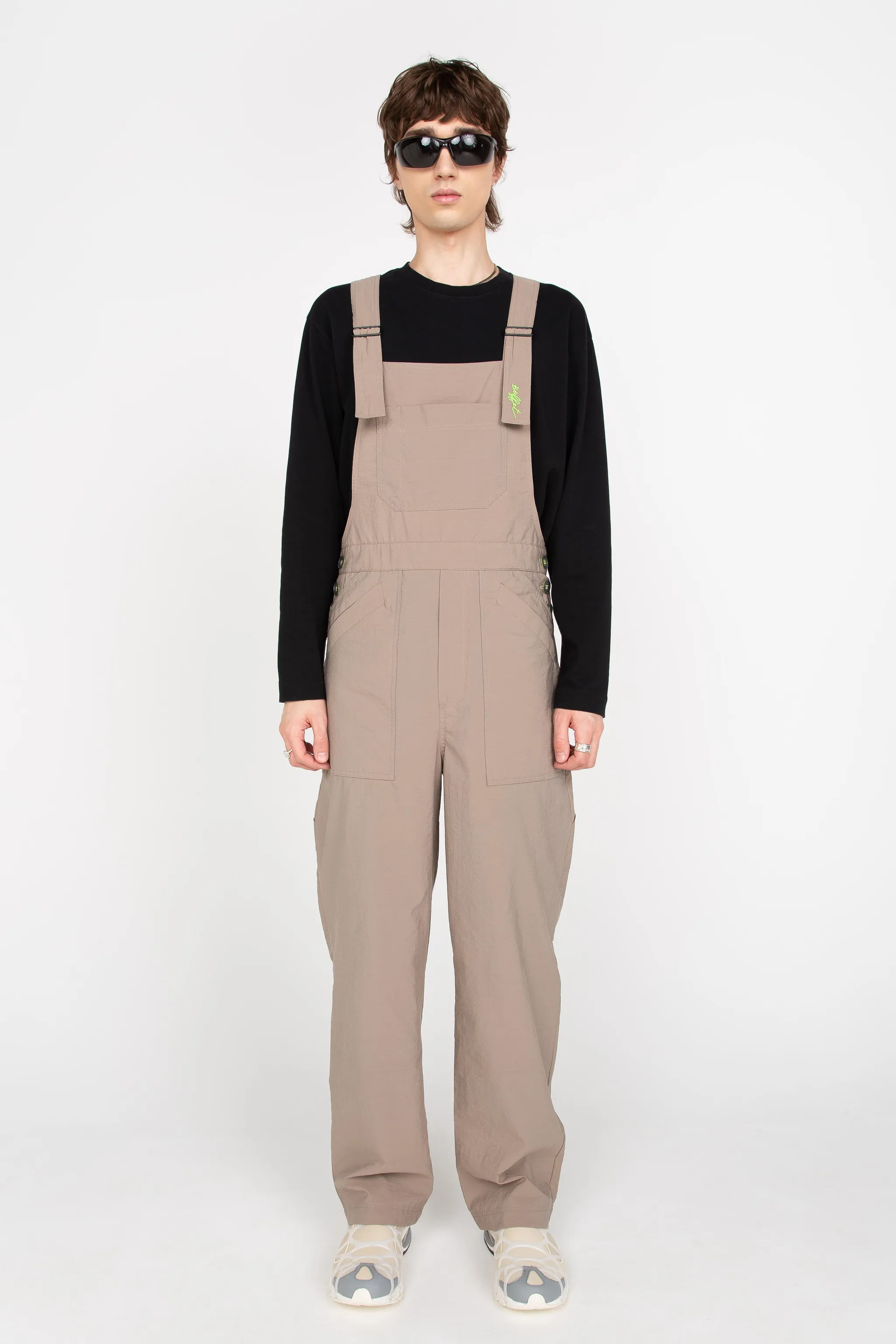Grey dungarees