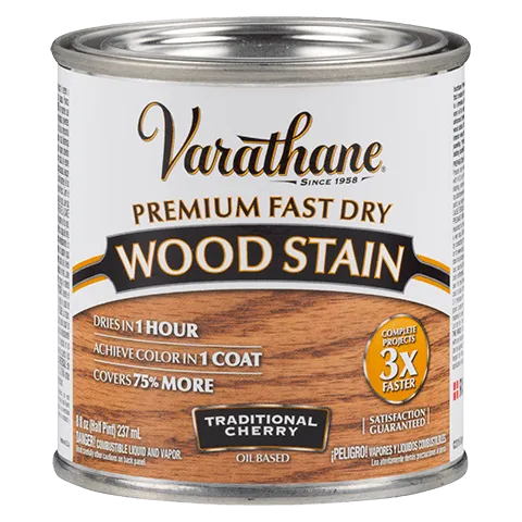 Half Pint Fast Dry - Stain Traditional Cherry