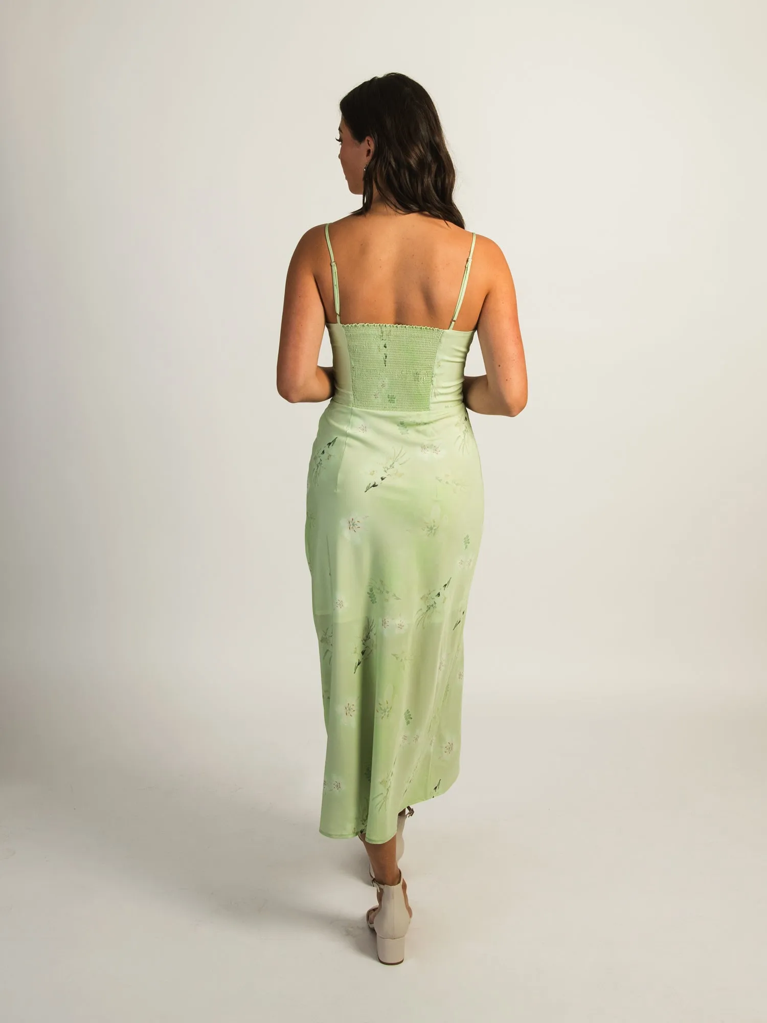 HARLOW VALERIE LONG DRESS - SAGE