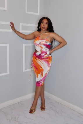 Harper Cutout Midi Dress