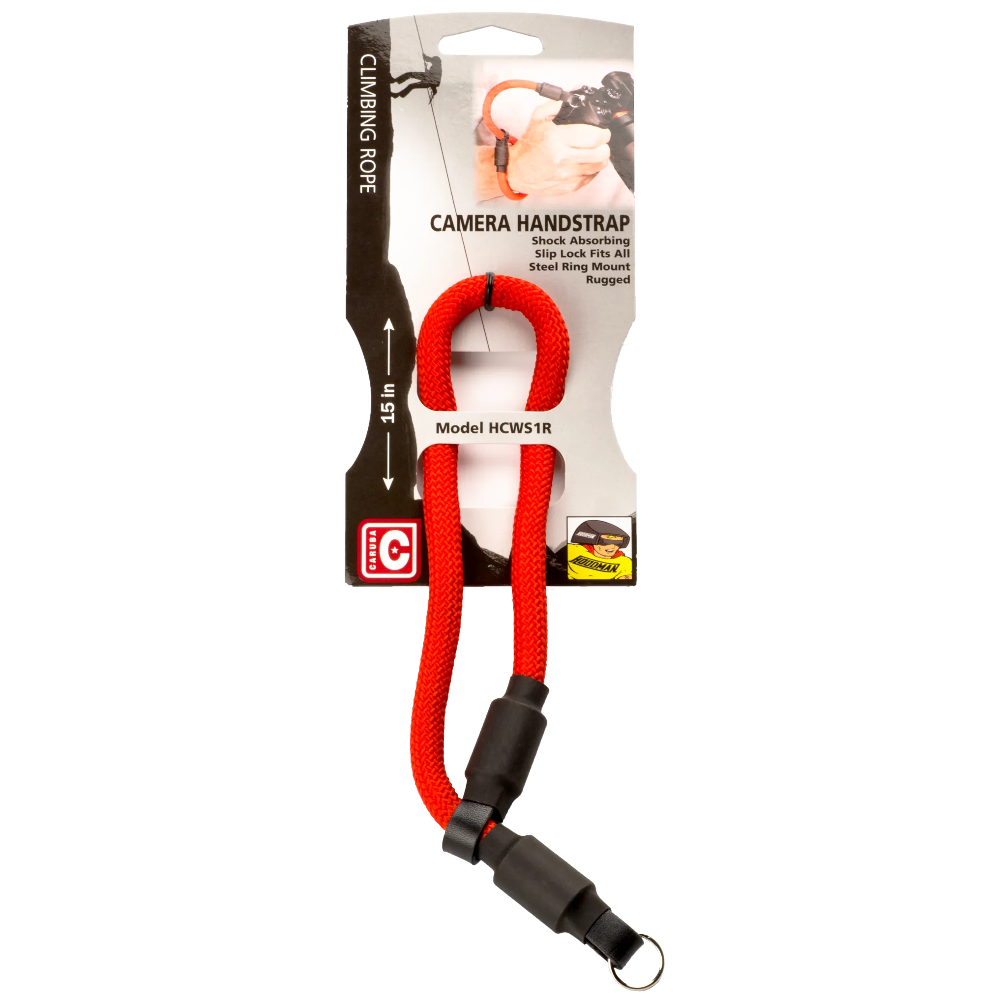 Hoodman pinch-free, shock absorbing camera wrist strap