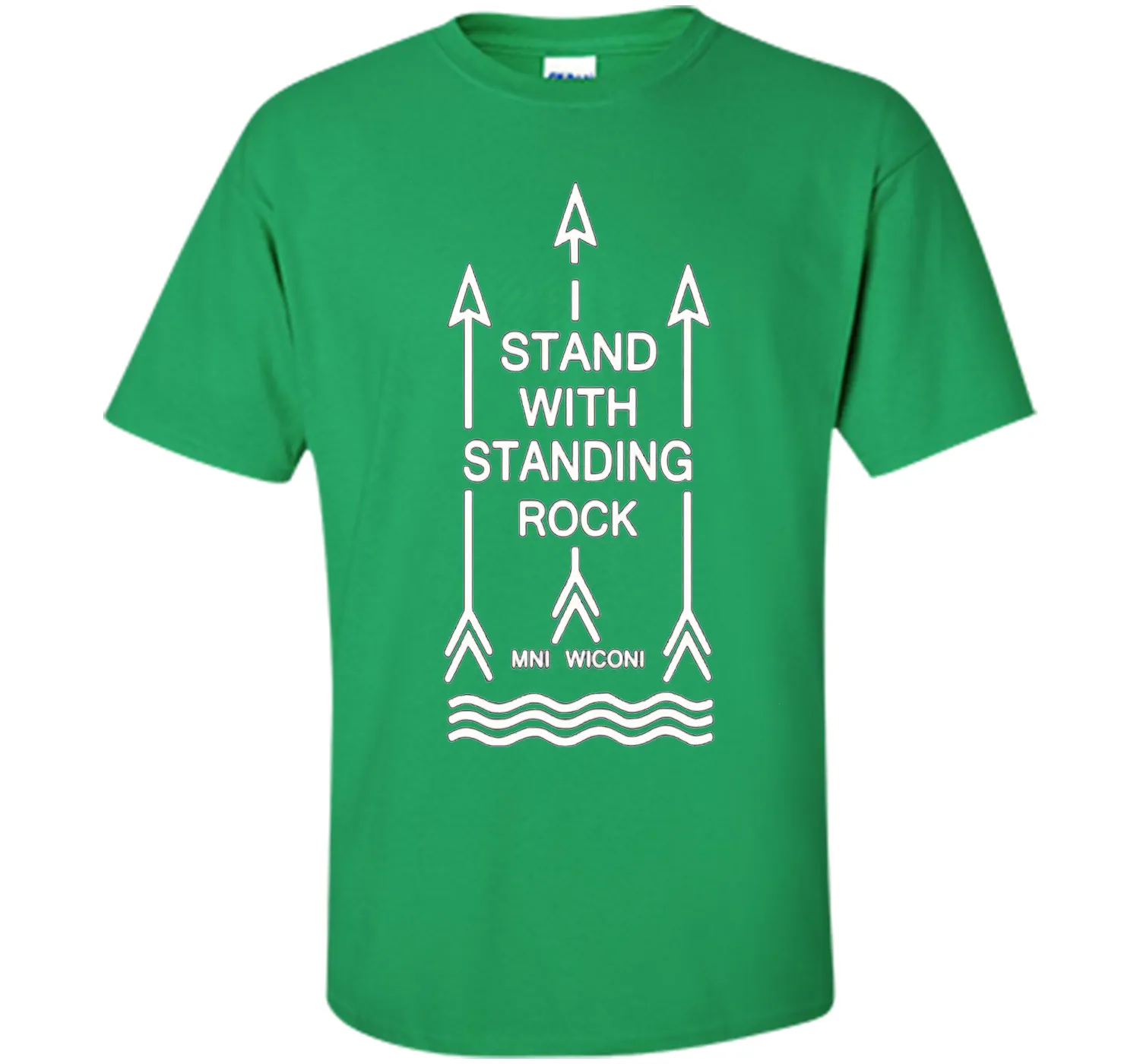 I stand with standing rock, MNI WICONI T Shirt