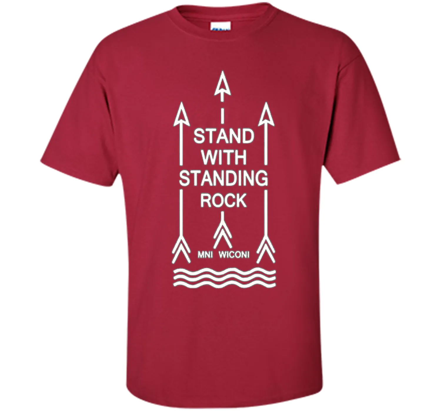 I stand with standing rock, MNI WICONI T Shirt