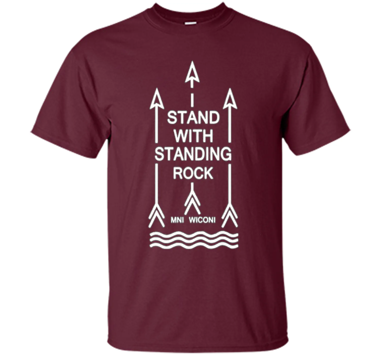 I stand with standing rock, MNI WICONI T Shirt