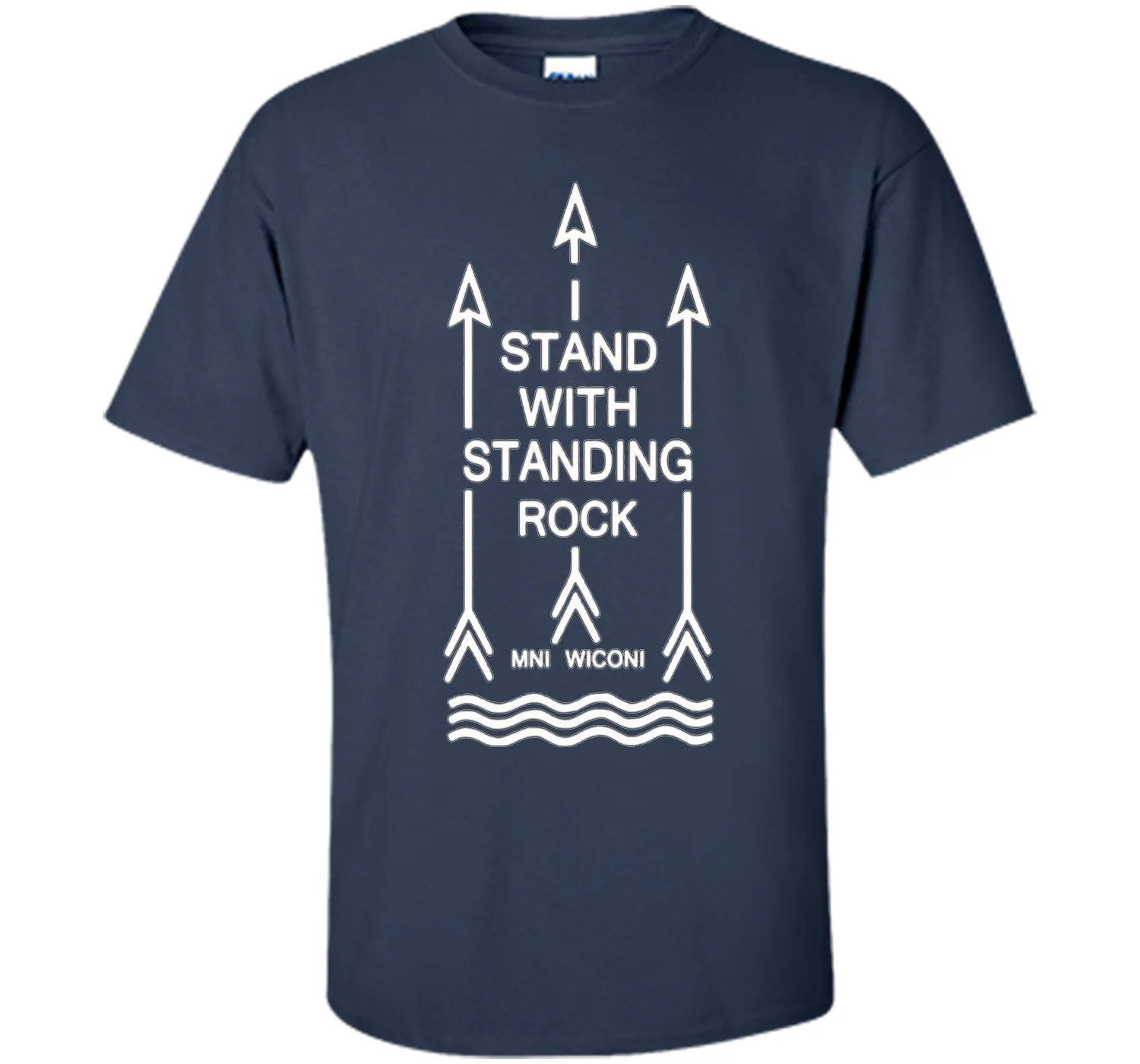 I stand with standing rock, MNI WICONI T Shirt