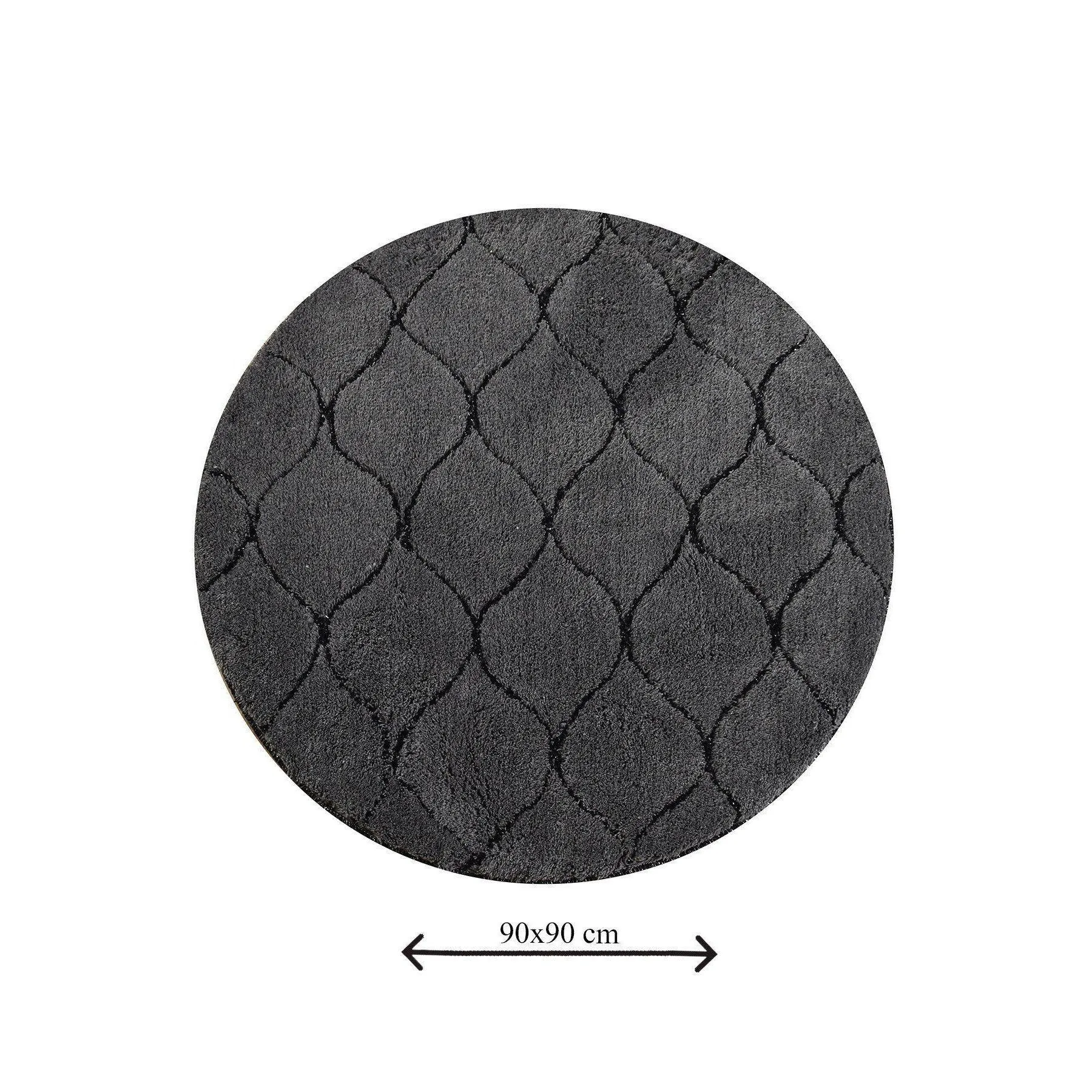 Infinity - Anthracite 2  Bath Mat
