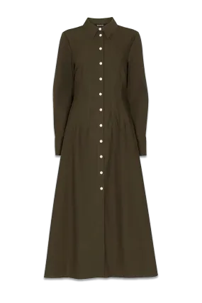Jean Poplin Shirt Dress