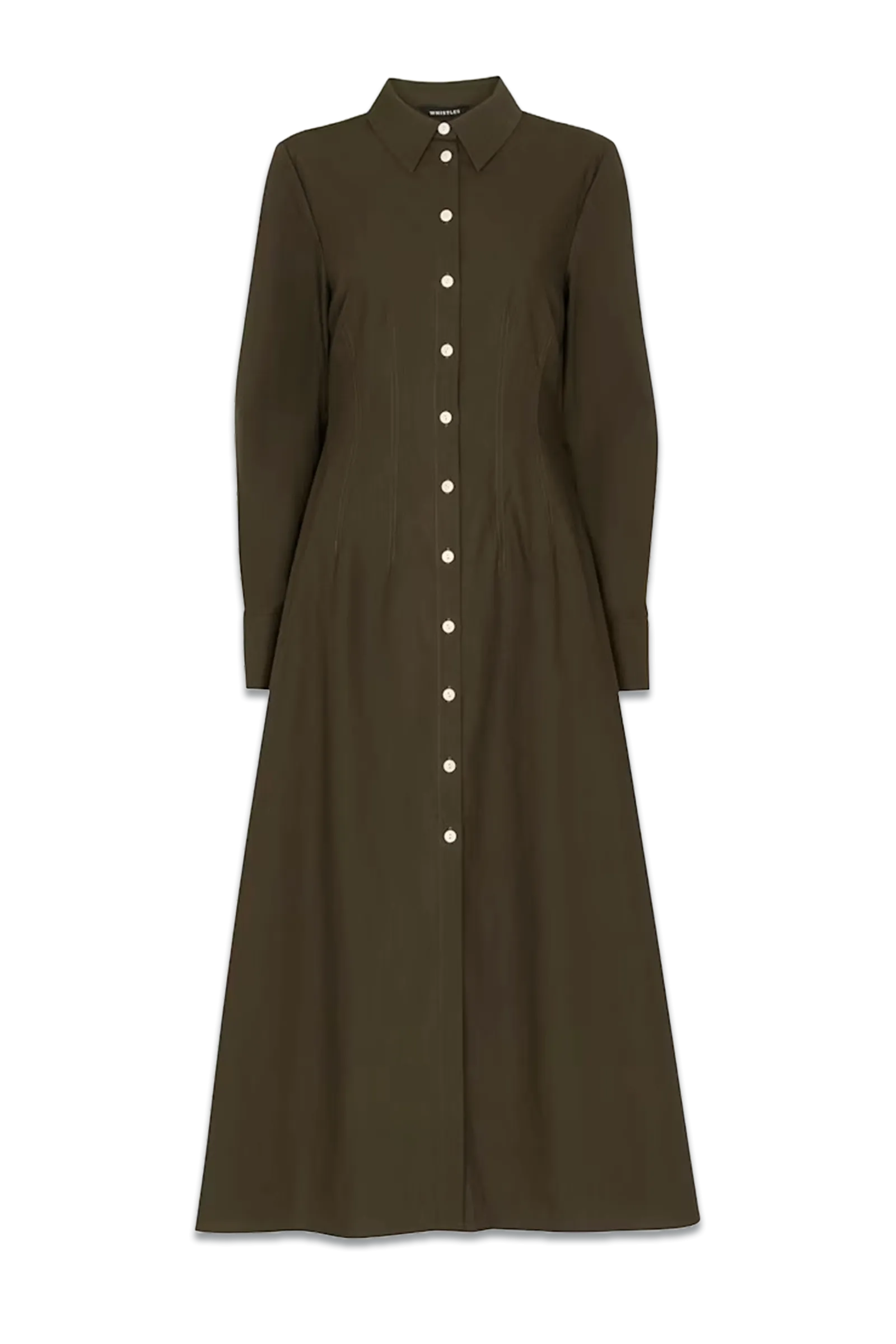 Jean Poplin Shirt Dress