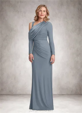 Kaleigh Sheath Lace Luxe Knit Floor-Length Dress HHP0022691
