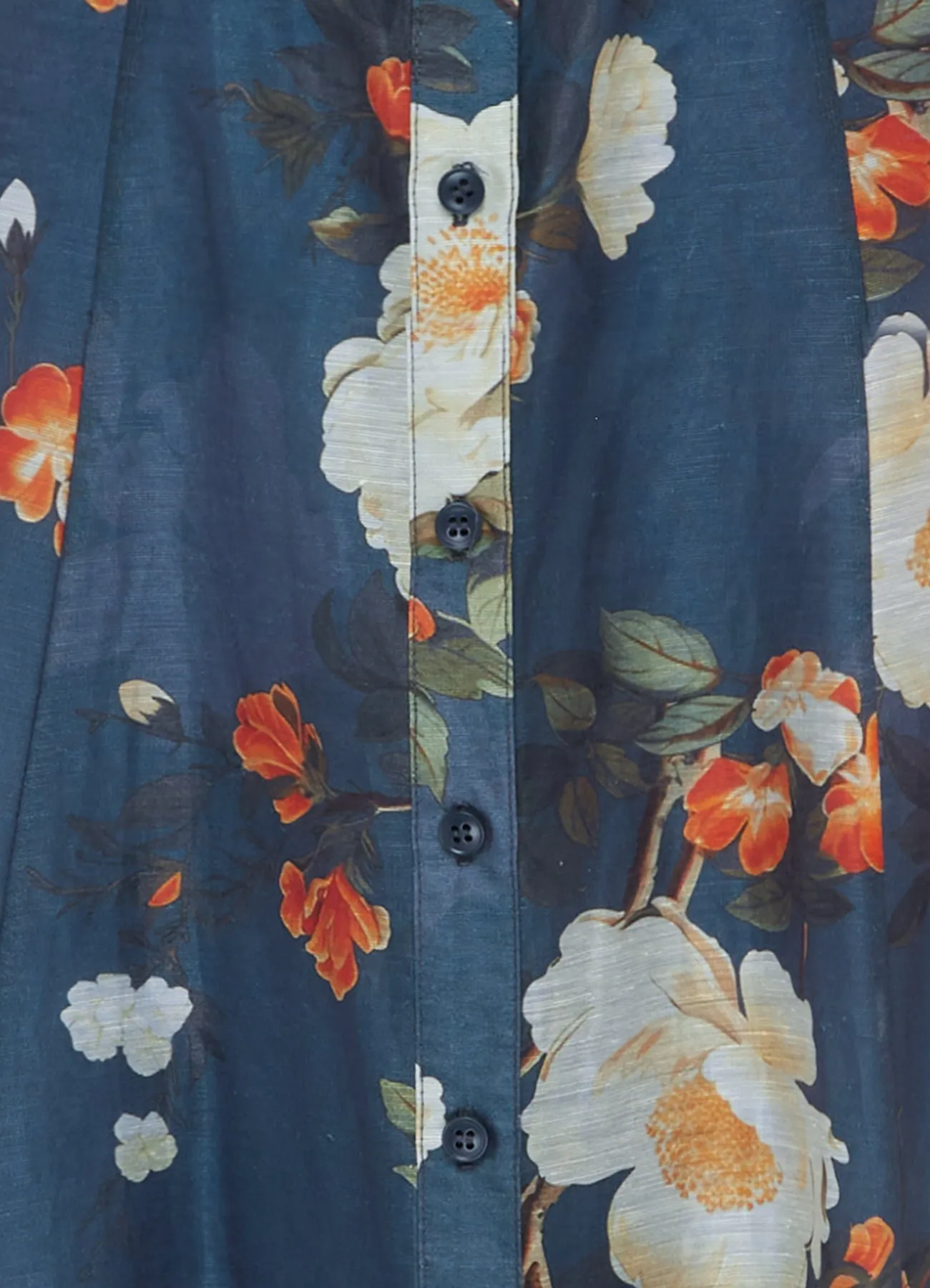 Katrina Butterfly Sleeve Midi Dress - Pear Blossom Print