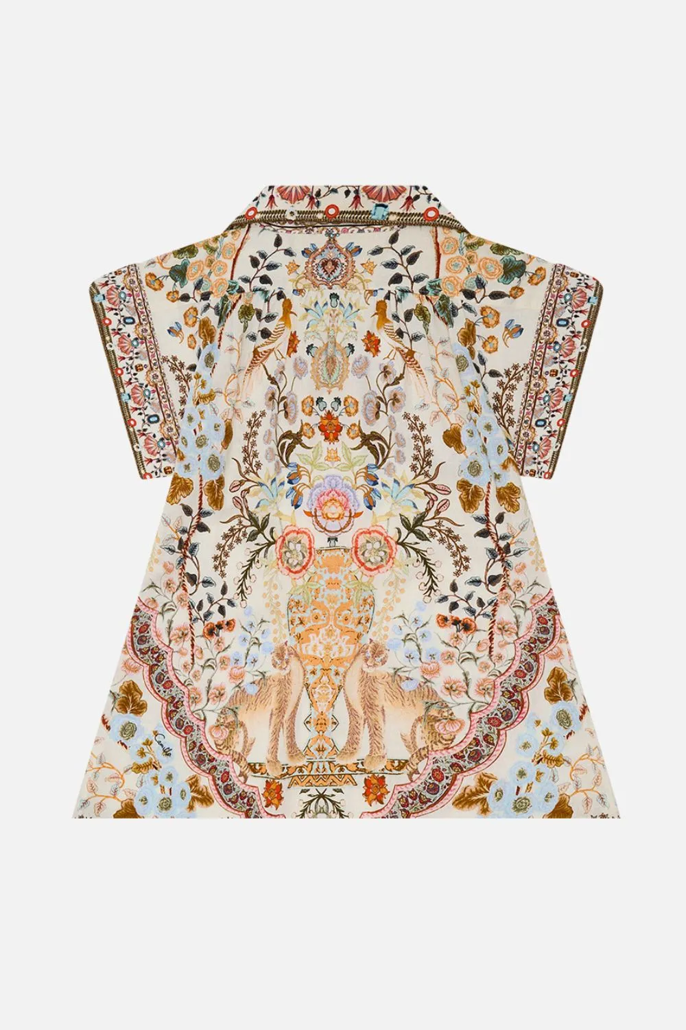 KIDS MINI SHIRT DRESS 12-14 IN HONOUR OF HEIRLOOMS