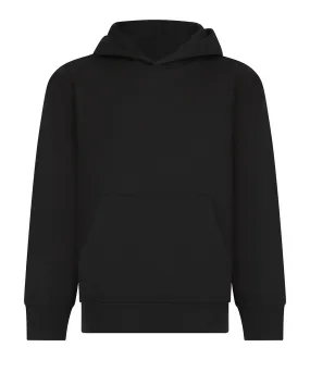 Kids sustainable fashion hoodie | Black