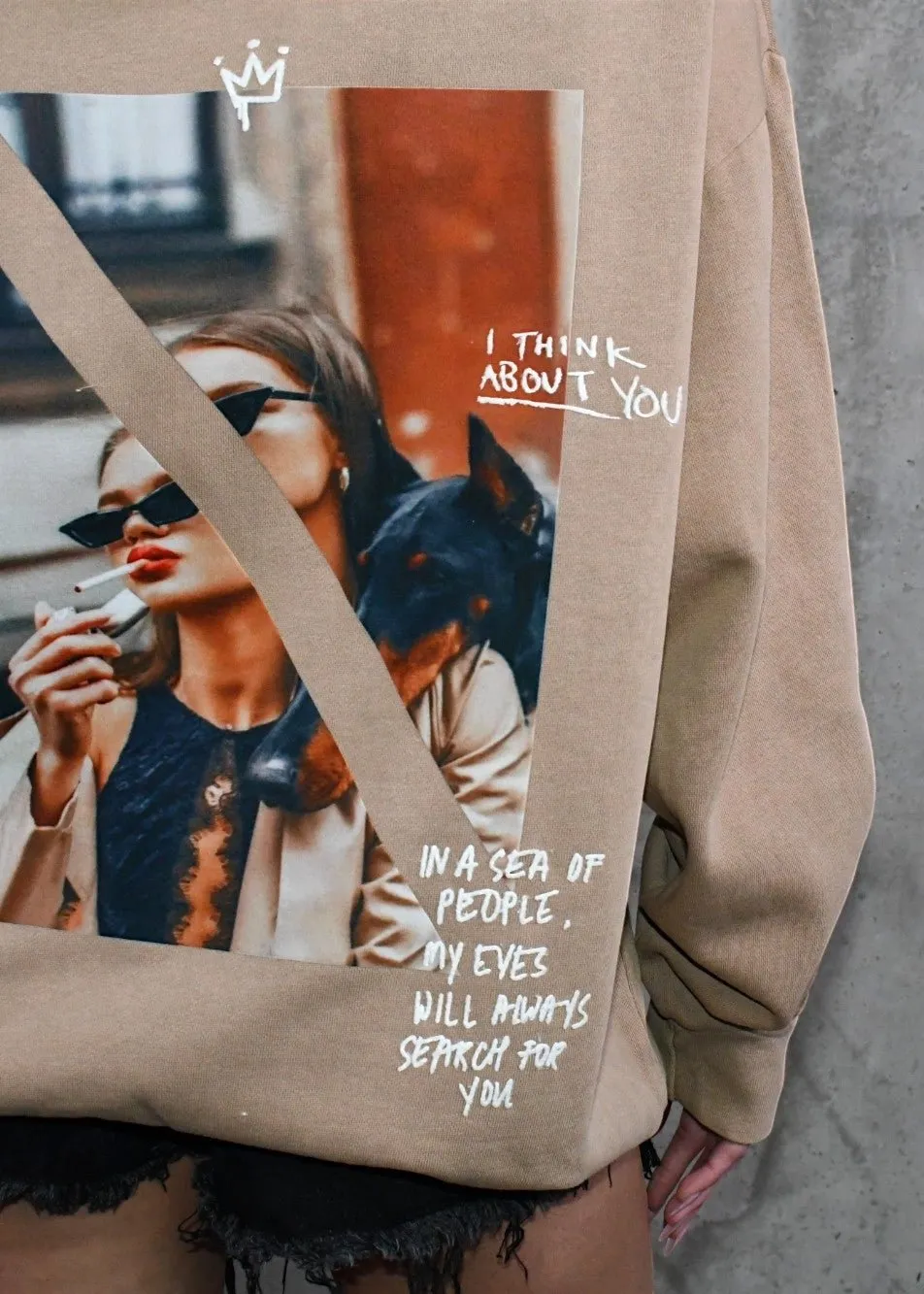 KNOW YOUR POWER Women Heavyweight Hoodie