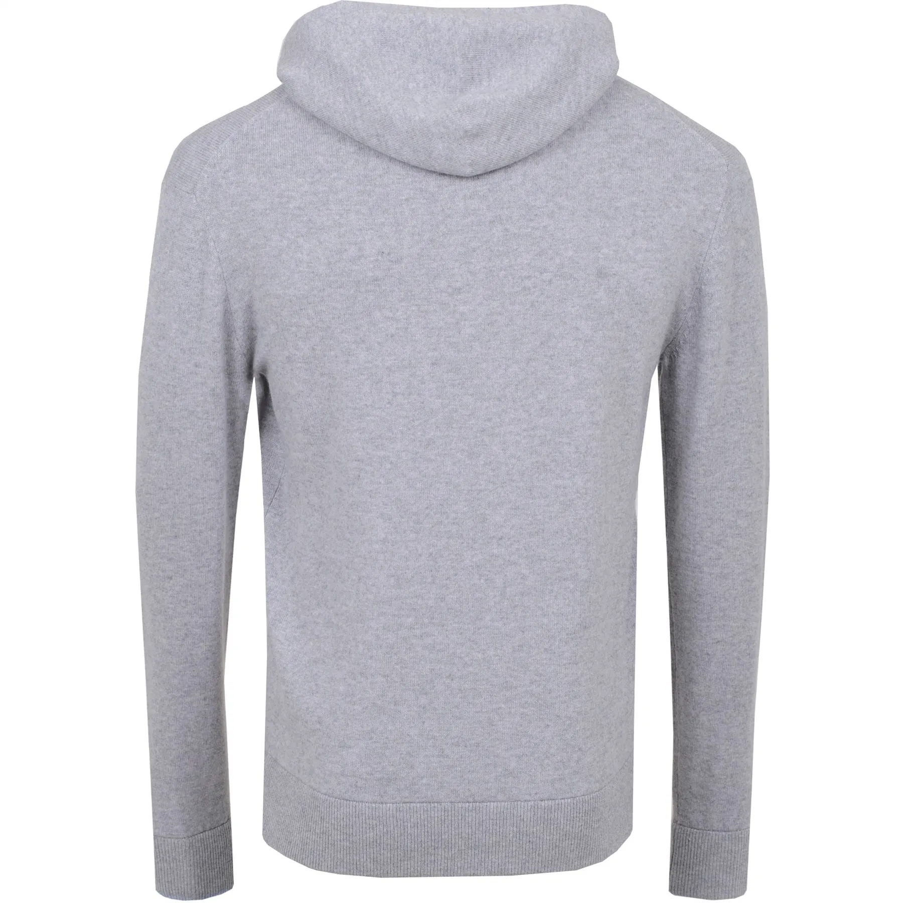 Koko Cashmere Hoodie Light Grey Heather - 2024