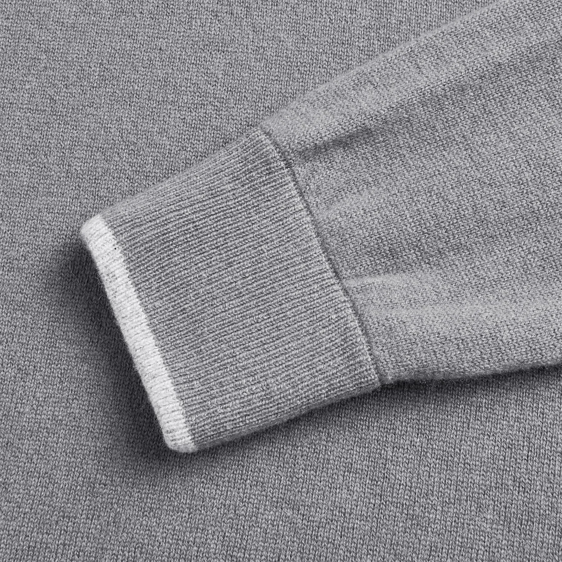 Koko Cashmere Hoodie Light Grey Heather - 2024