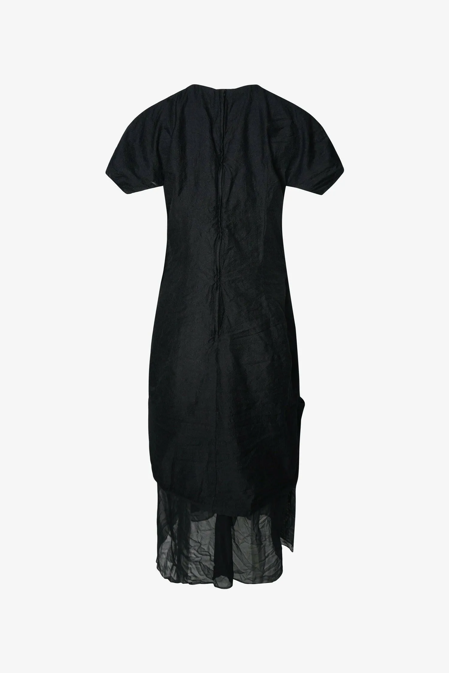 Layered Midi T-Shirt Dress
