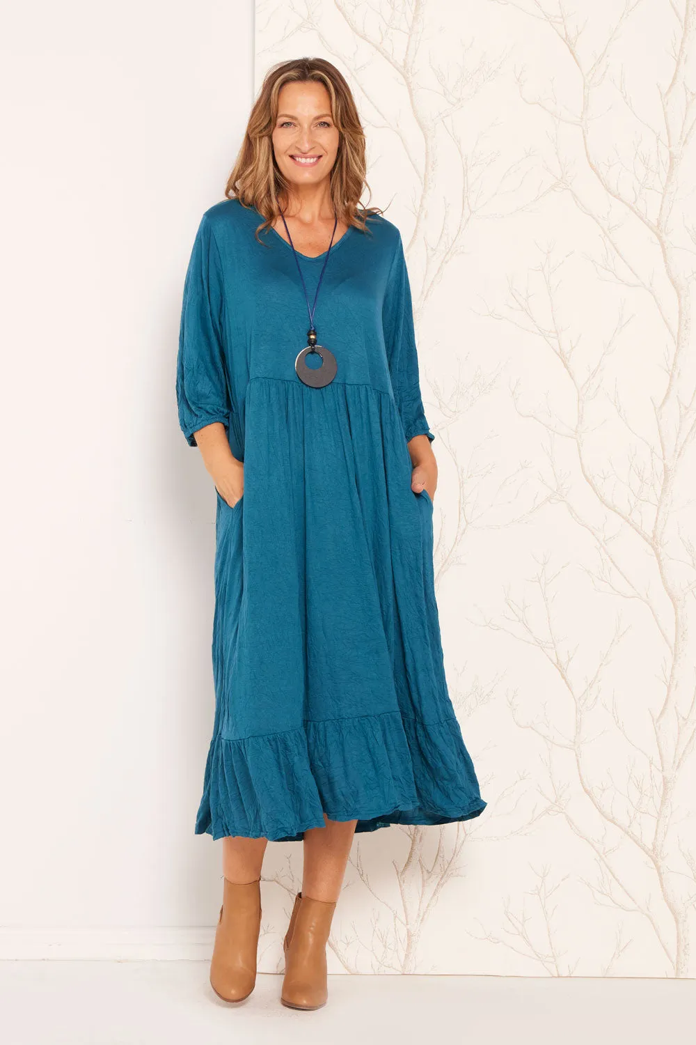 Leith Dress - Teal