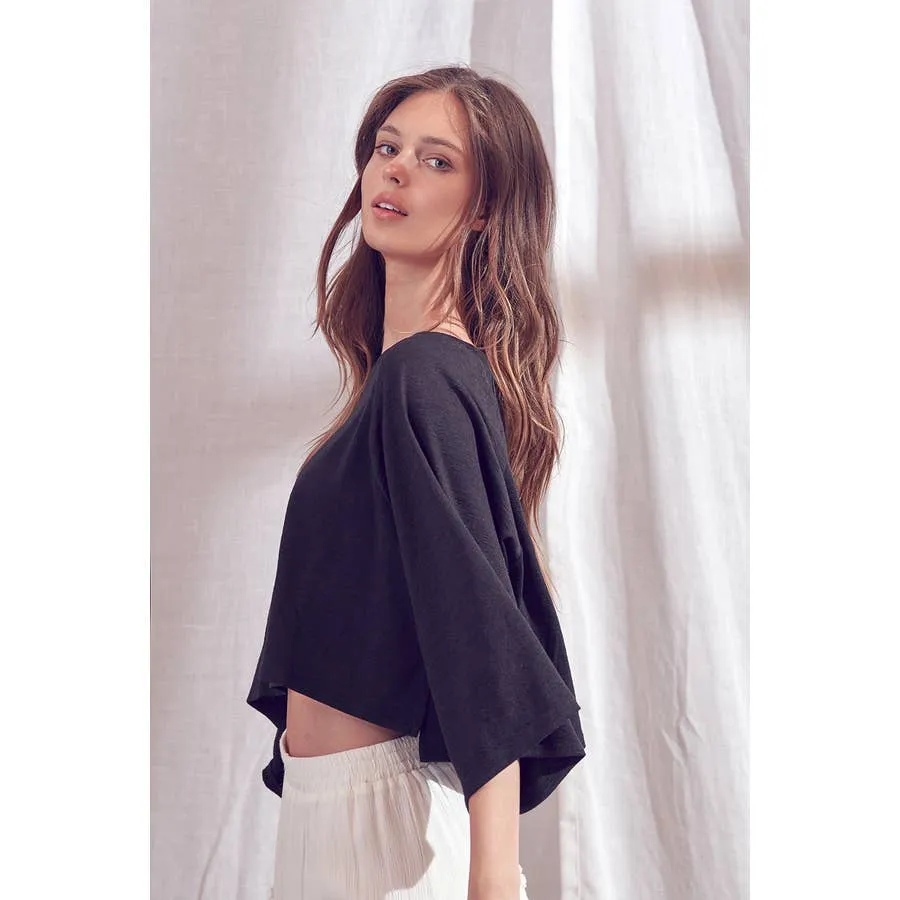 Lightening Bolt Crop Top