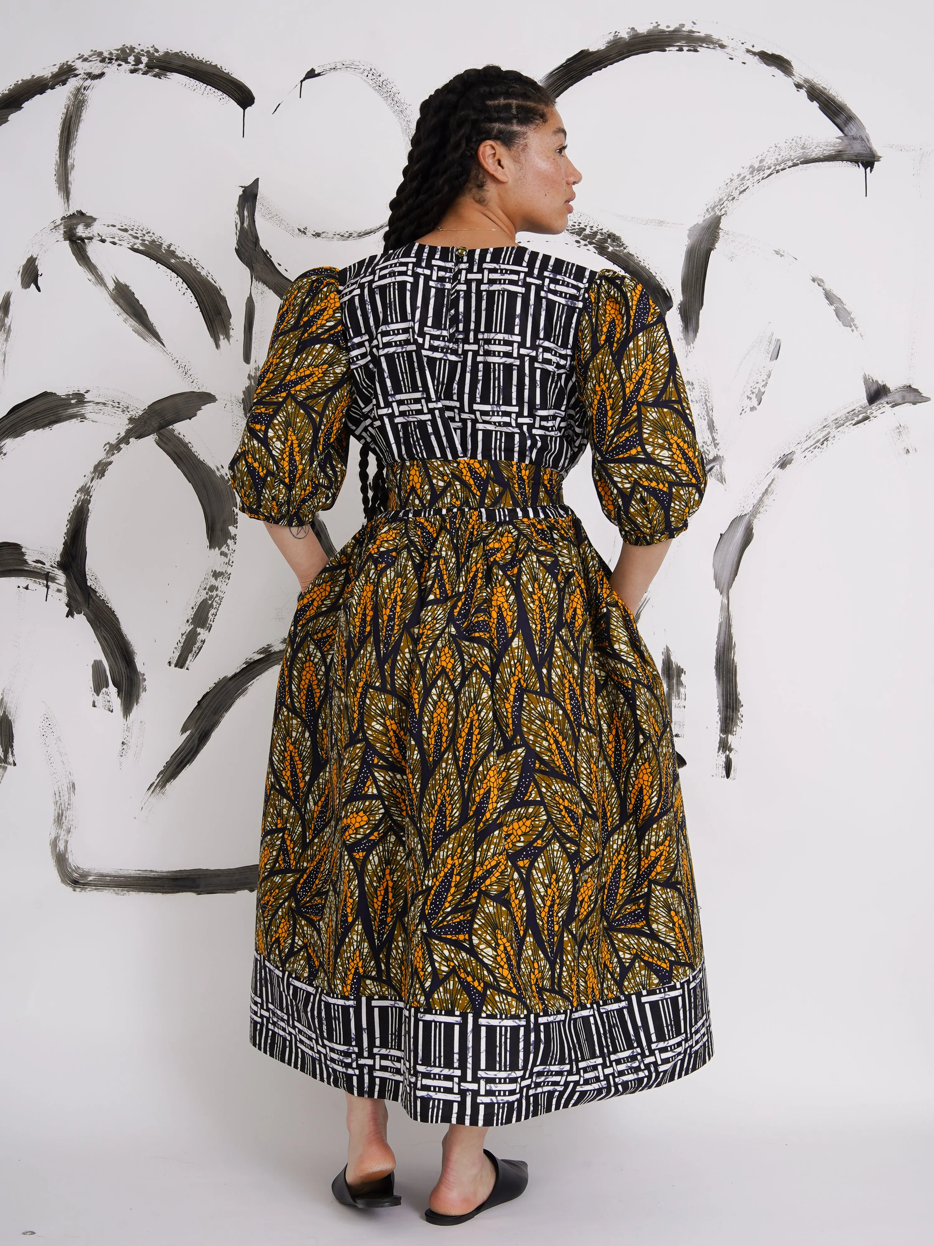 Limited Edition Amber Mixed Reworked Dress