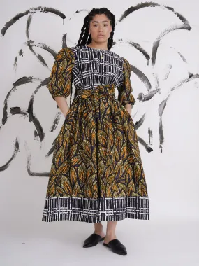 Limited Edition Amber Mixed Reworked Dress