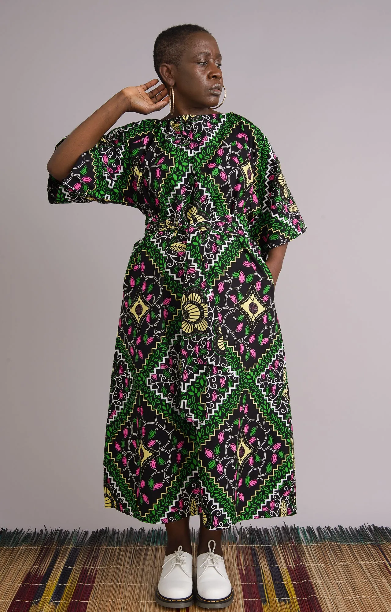 Limited Edition Pink Vine Tank Statement Dress