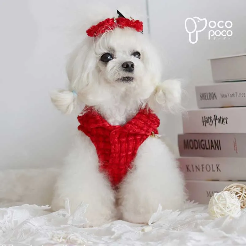 Luxury Dog Coat With Mini Purse