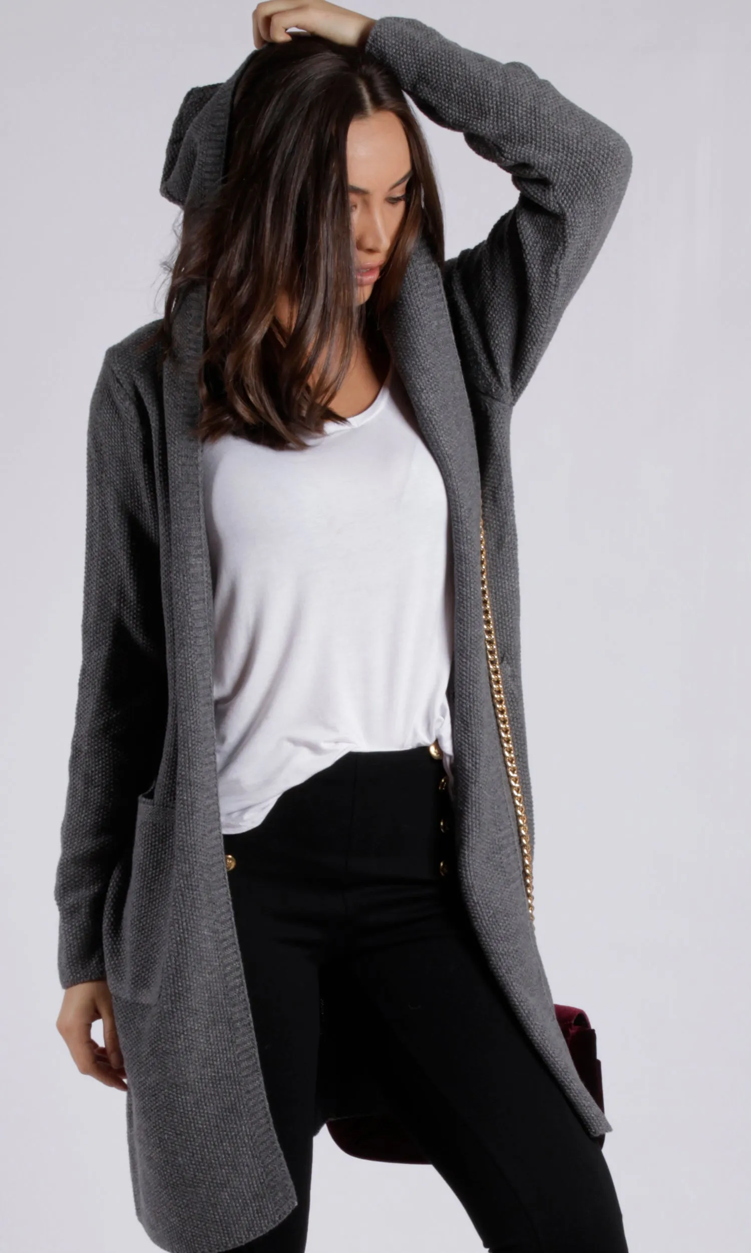 LY17251B Hooded Cardigan (Pack) On Sale
