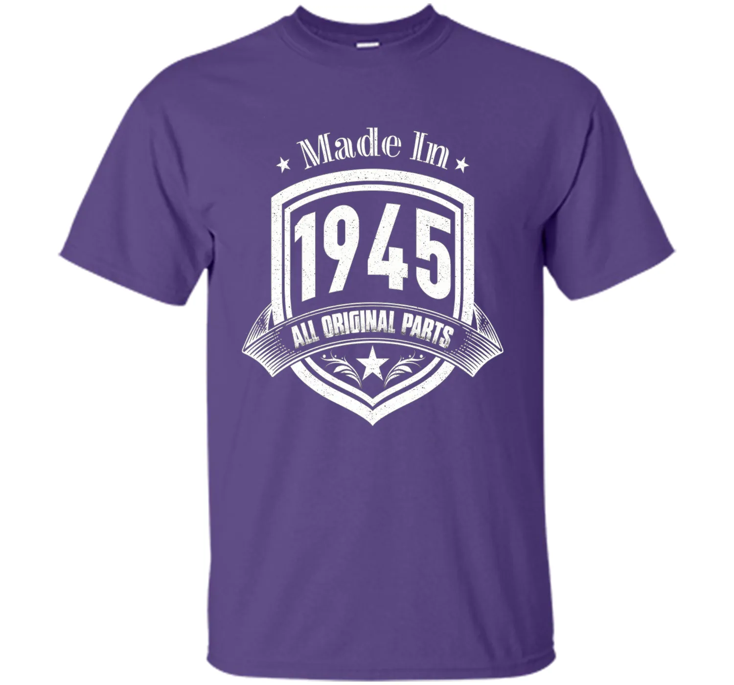 Made In 1945 All Original Parts Birthday Gift T Shirt Shirts