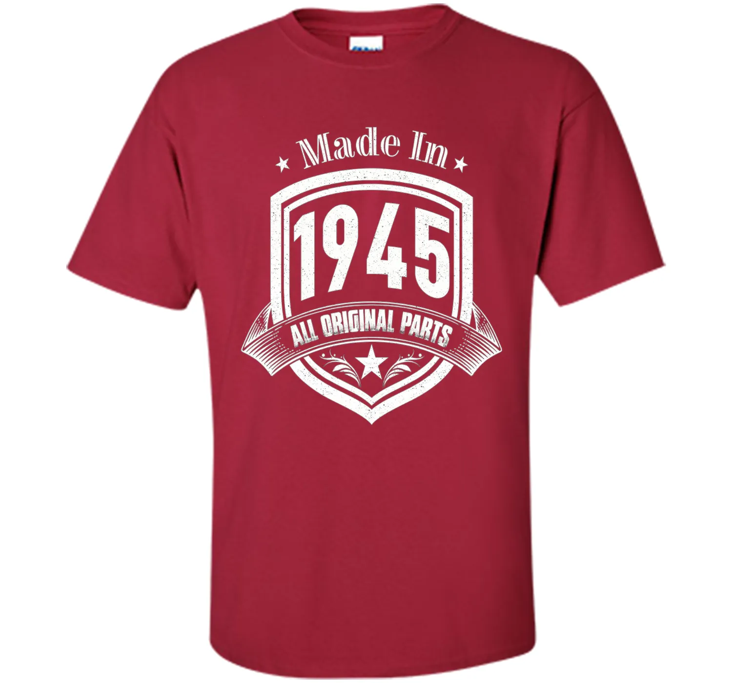 Made In 1945 All Original Parts Birthday Gift T Shirt Shirts