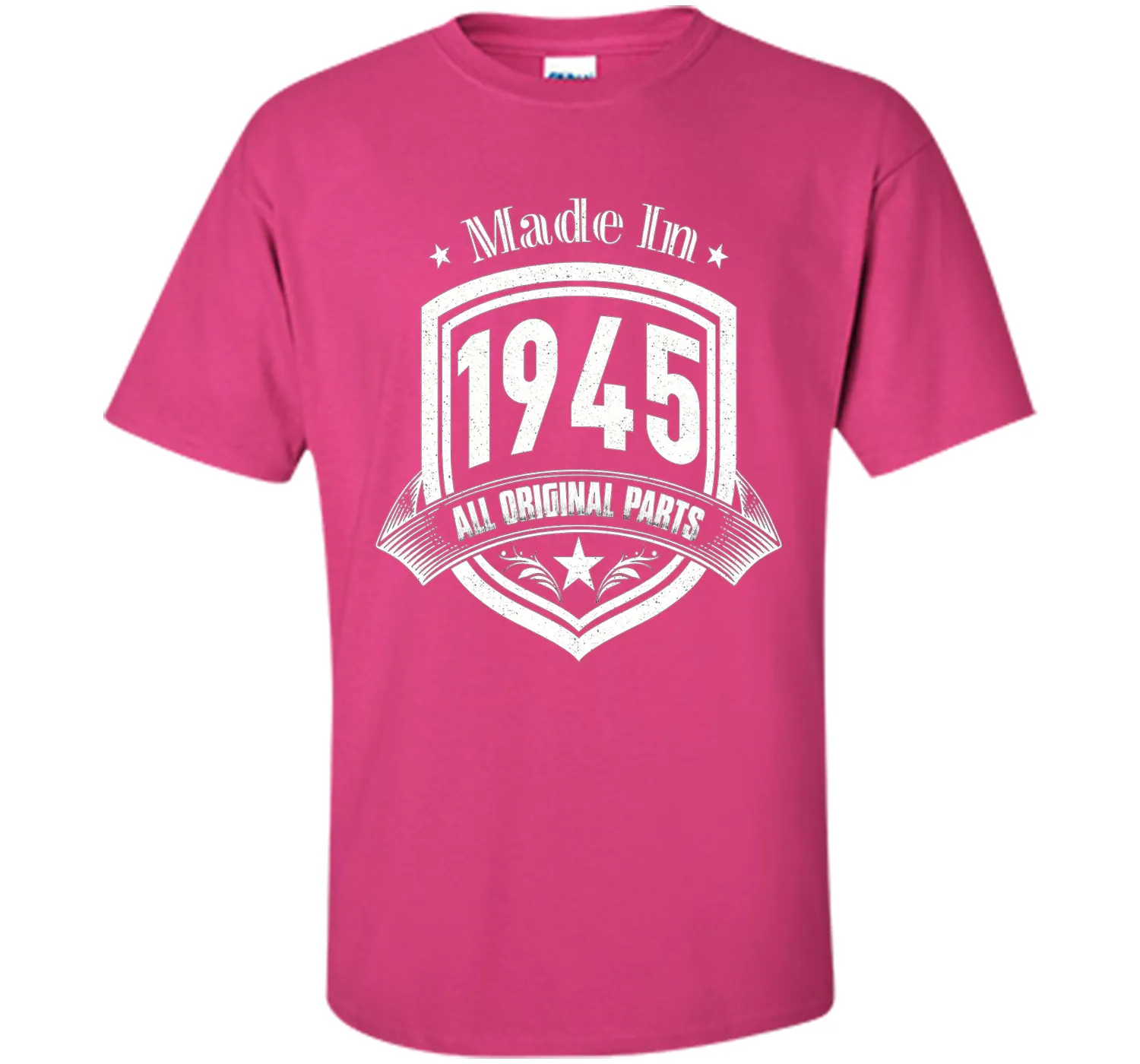 Made In 1945 All Original Parts Birthday Gift T Shirt Shirts
