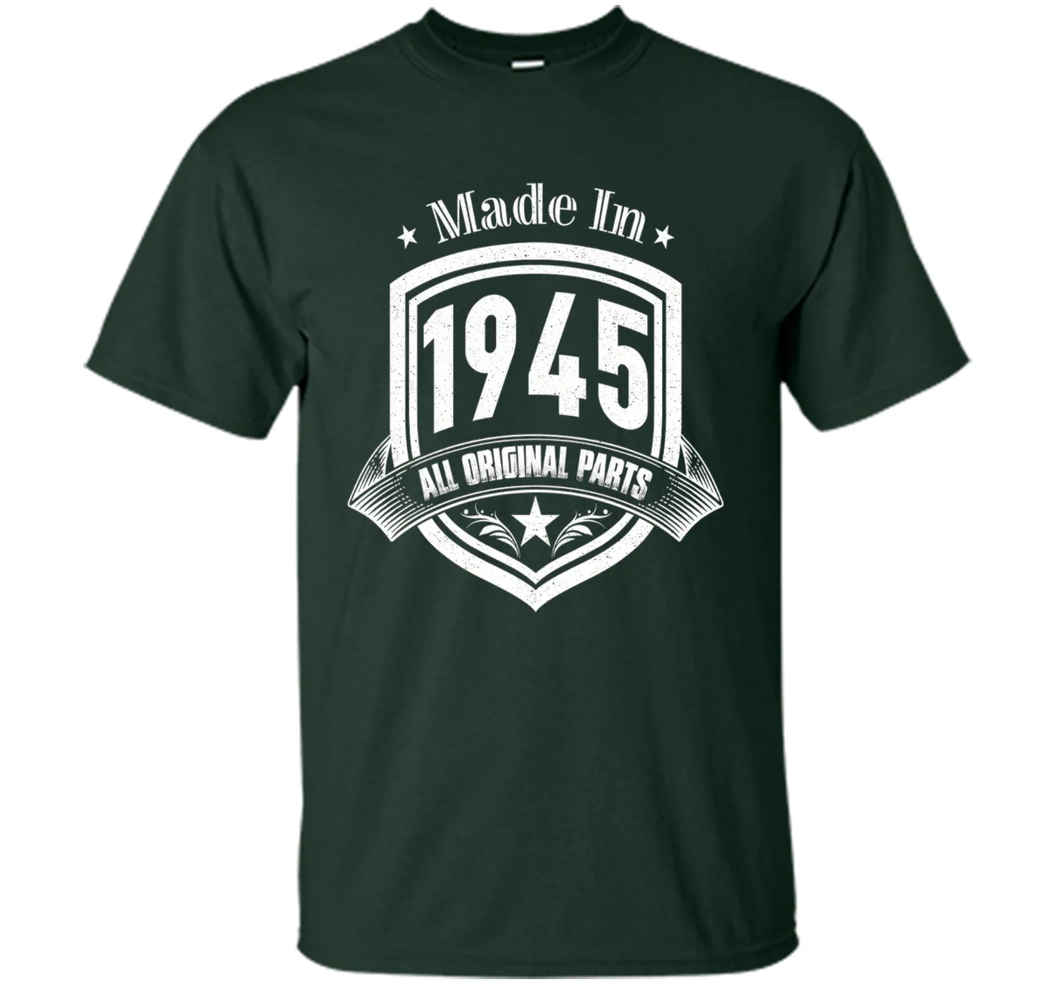 Made In 1945 All Original Parts Birthday Gift T Shirt Shirts