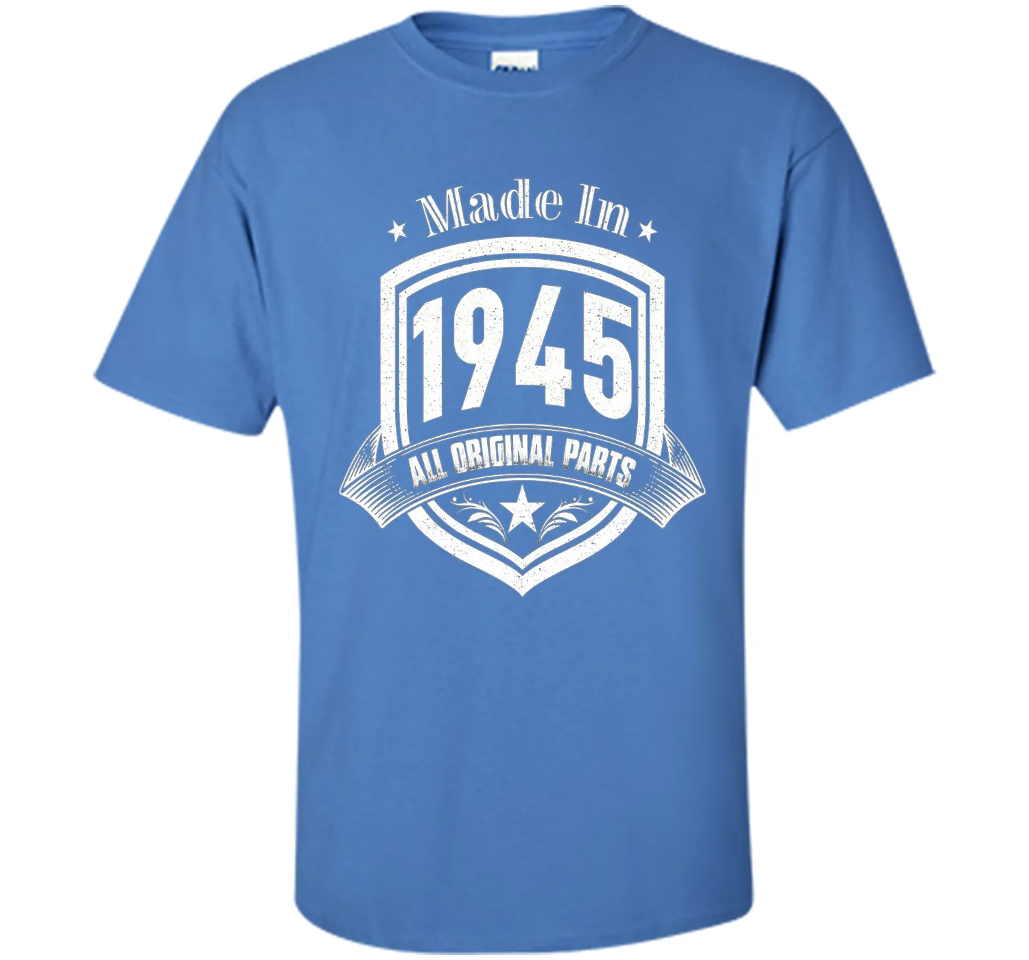 Made In 1945 All Original Parts Birthday Gift T Shirt Shirts