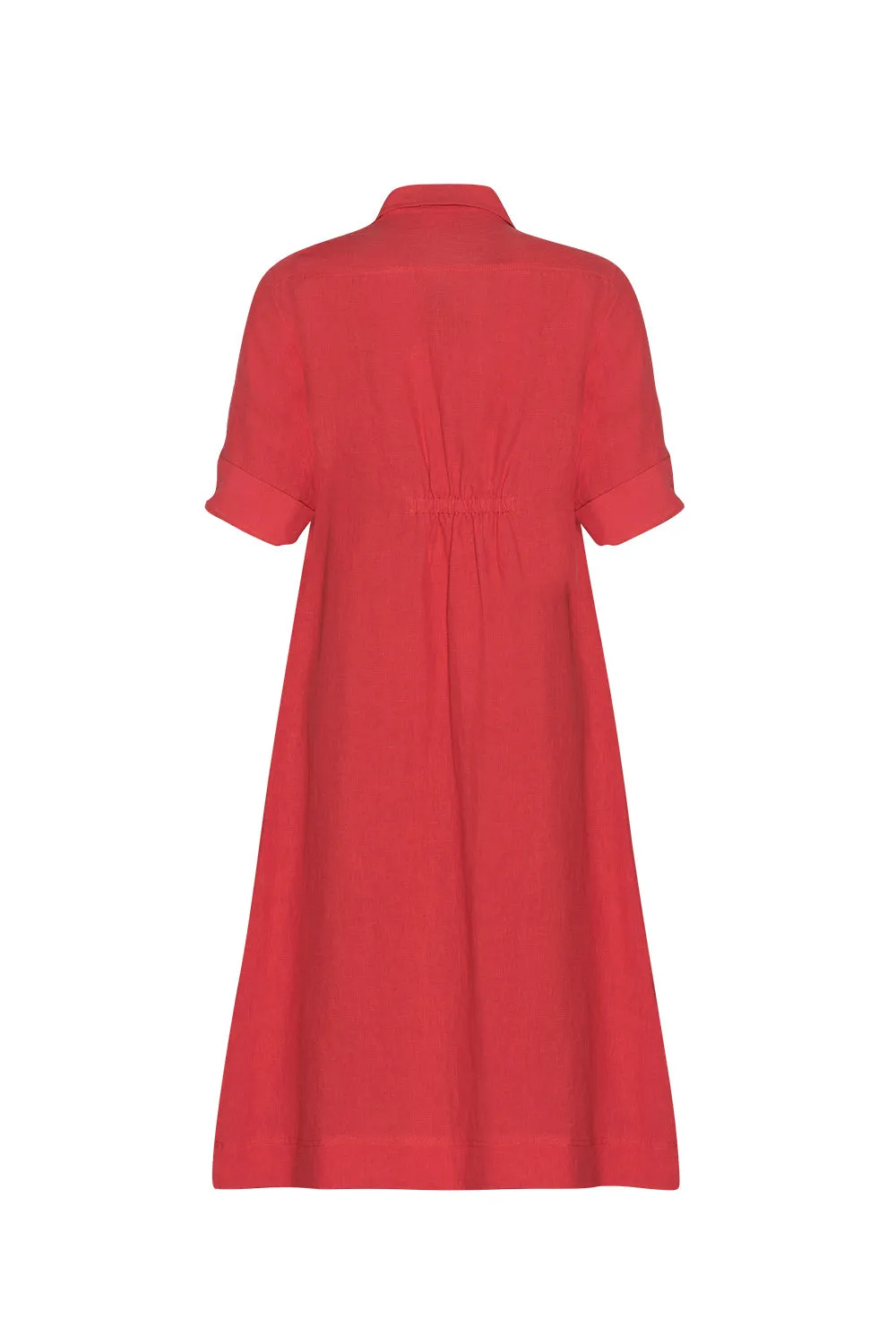 Madly Sweetly Echo Shirt Dress - Watermelon