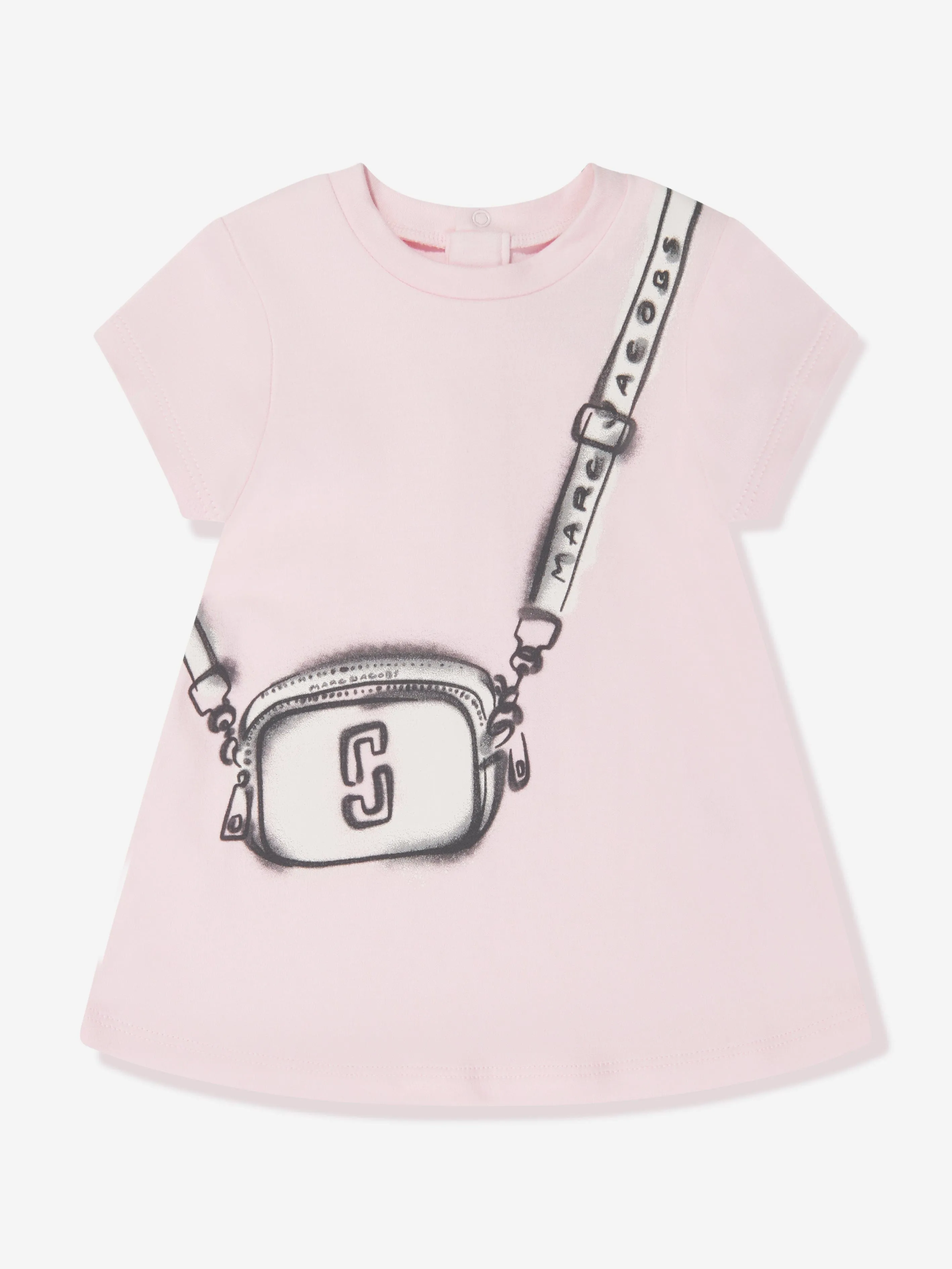 MARC JACOBS Baby Girls Snapshot Bag Dress in Pink