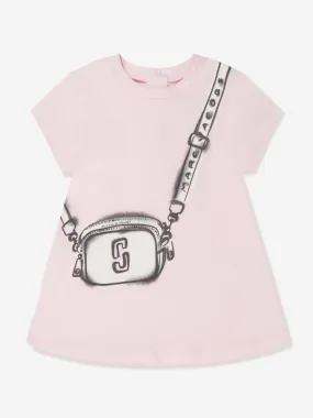 MARC JACOBS Baby Girls Snapshot Bag Dress in Pink