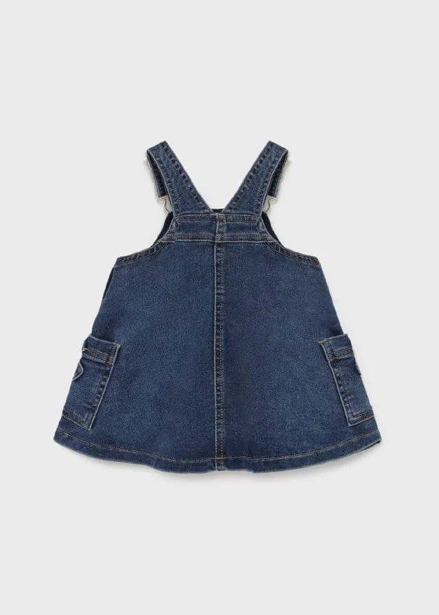 Mayoral Denim Overall Skirt