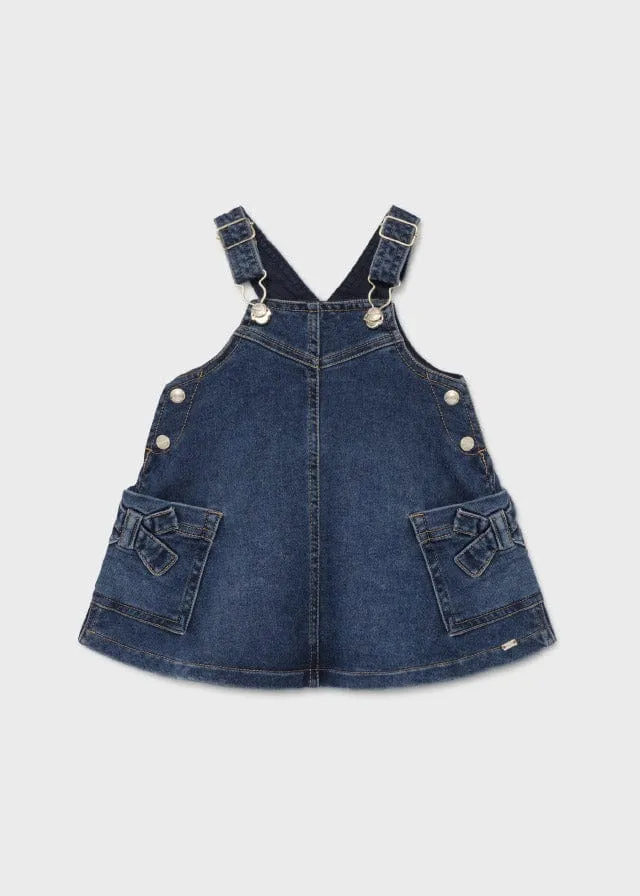 Mayoral Denim Overall Skirt