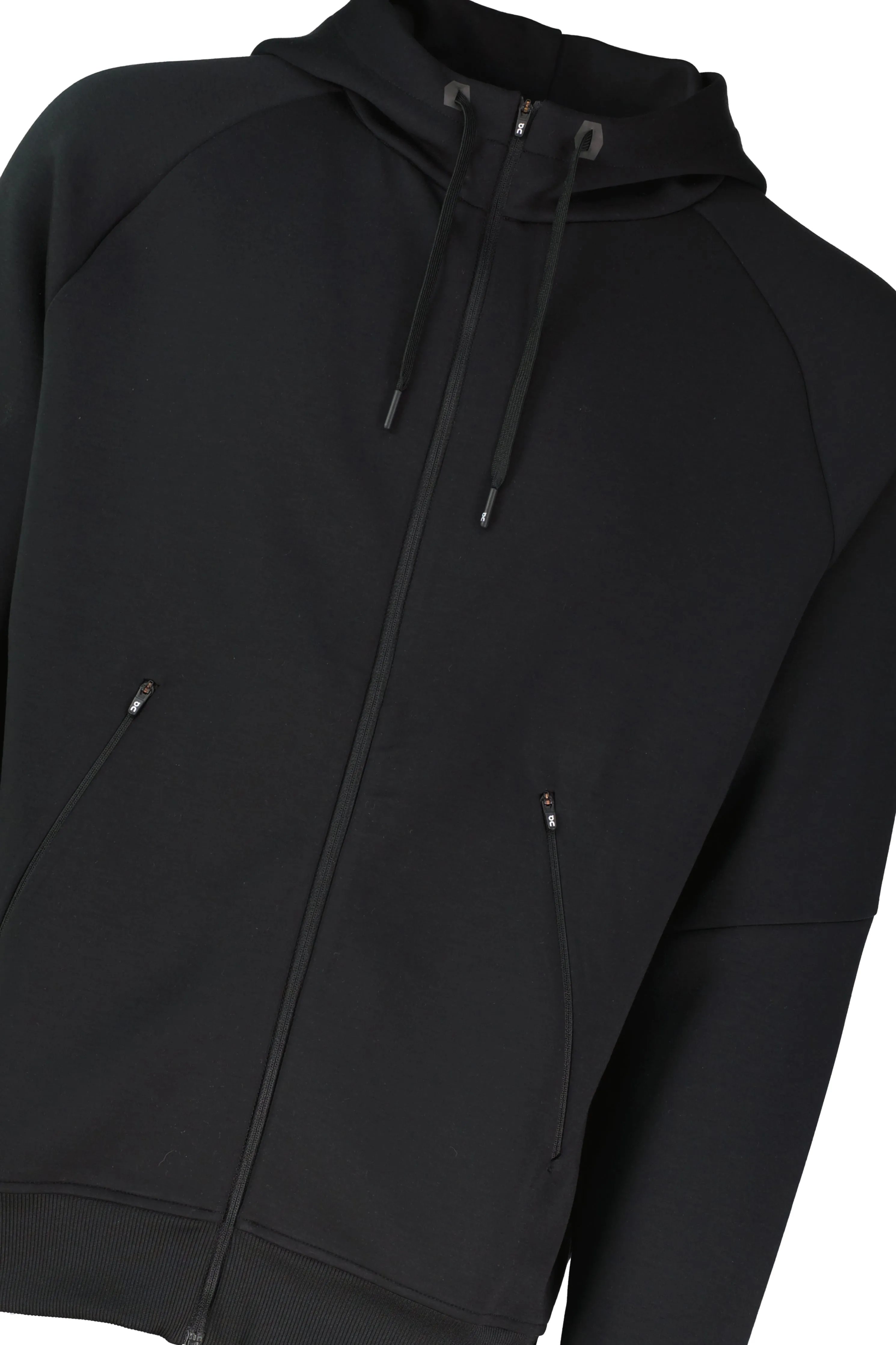 Men's On Running Black Zipped Hoodie