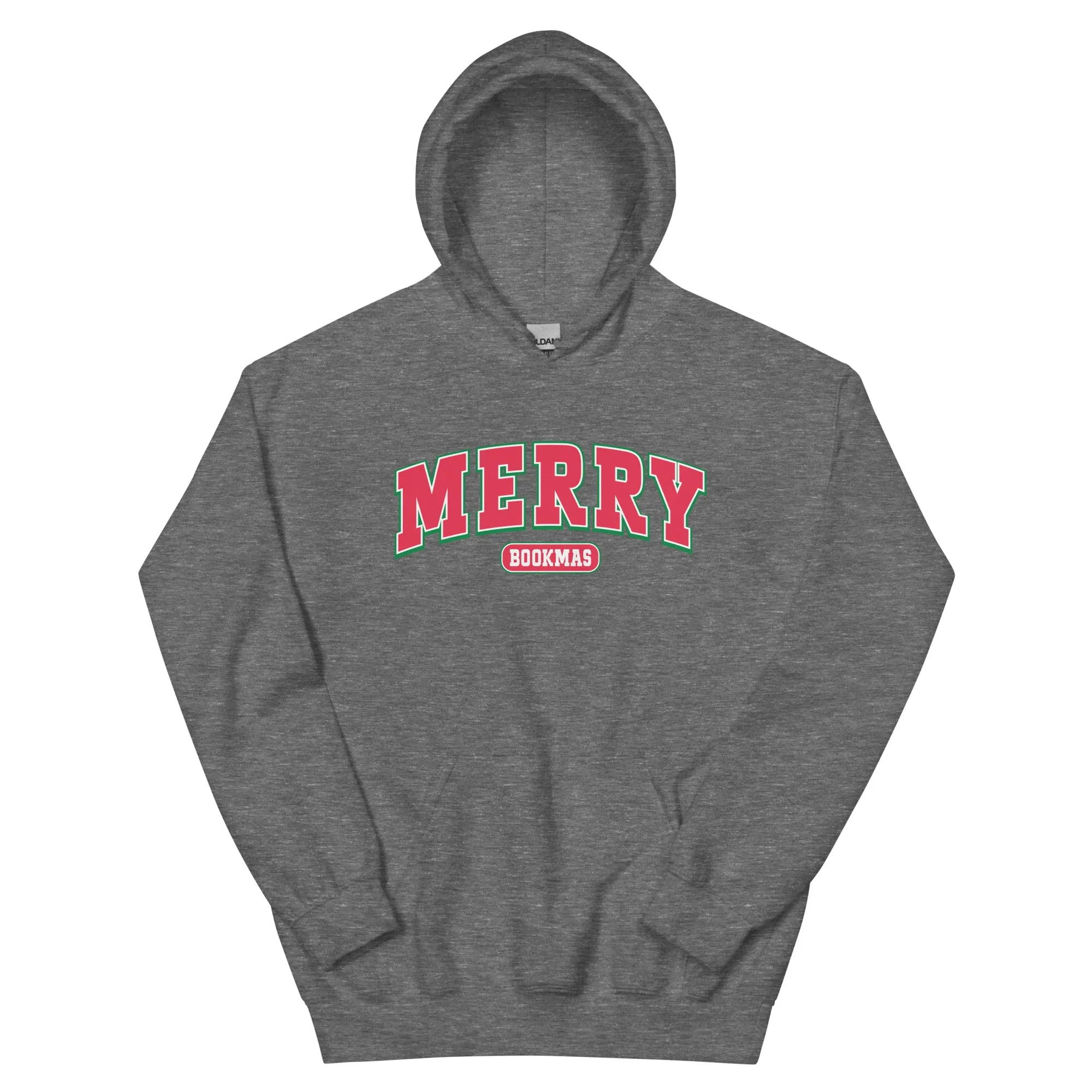 Merry Bookmas Unisex Holiday Hoodie