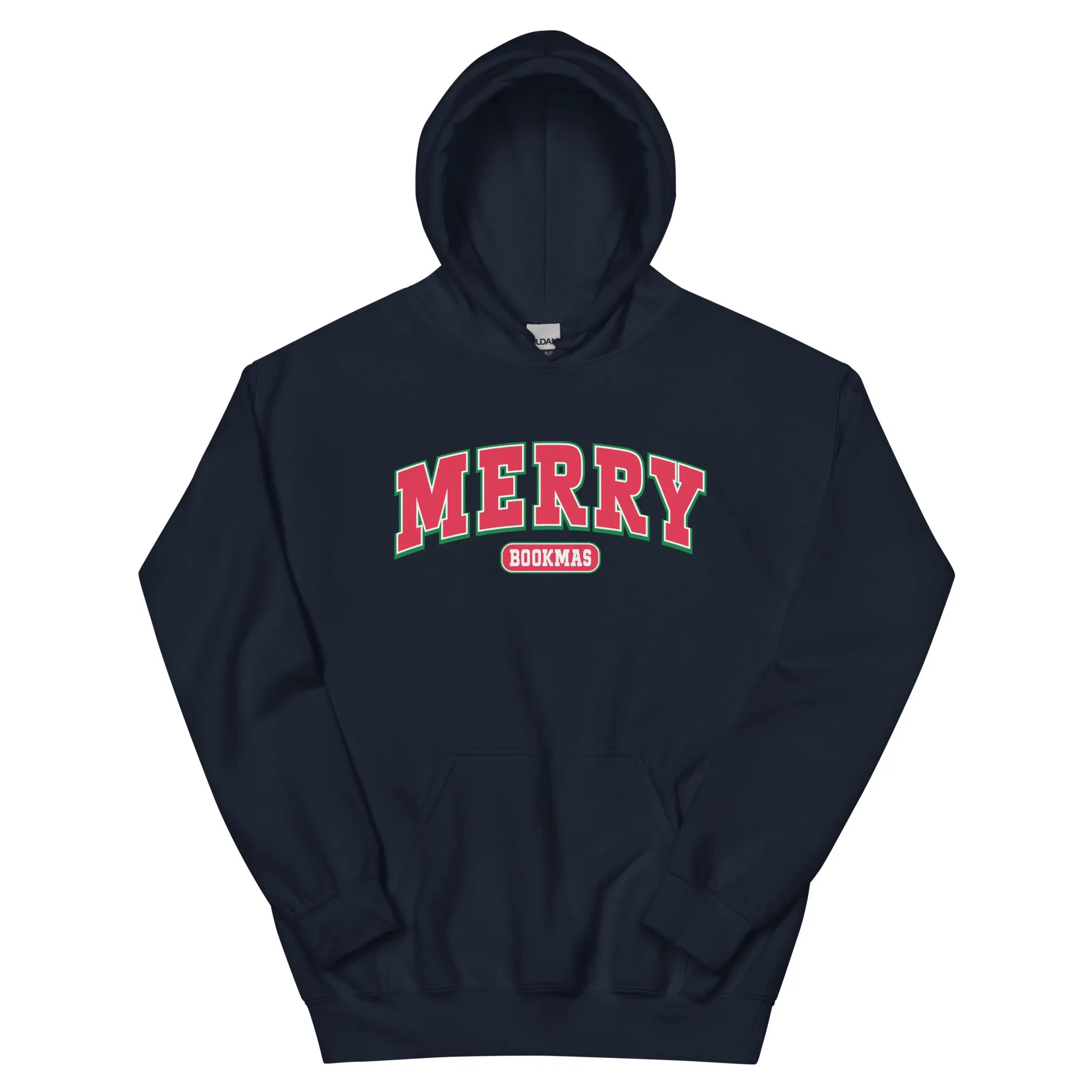 Merry Bookmas Unisex Holiday Hoodie