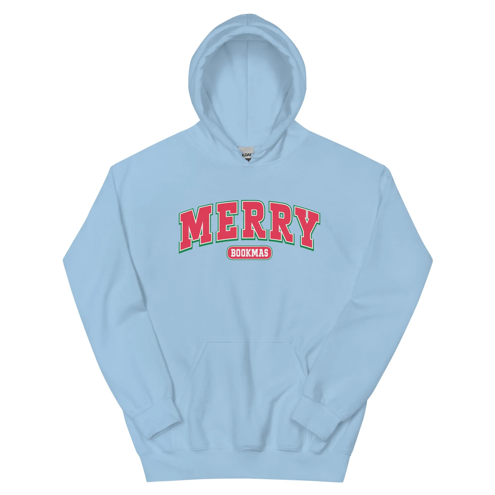 Merry Bookmas Unisex Holiday Hoodie