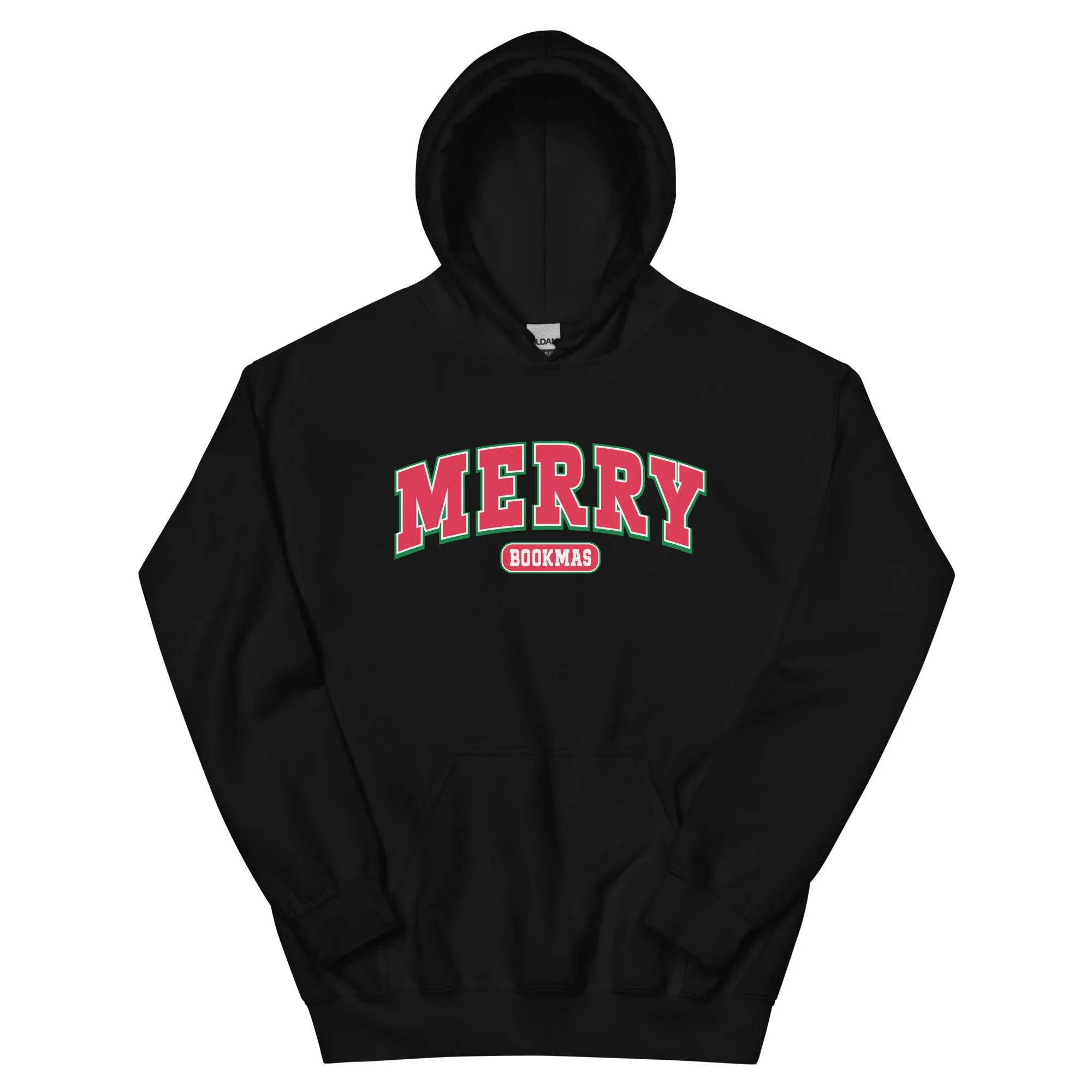 Merry Bookmas Unisex Holiday Hoodie