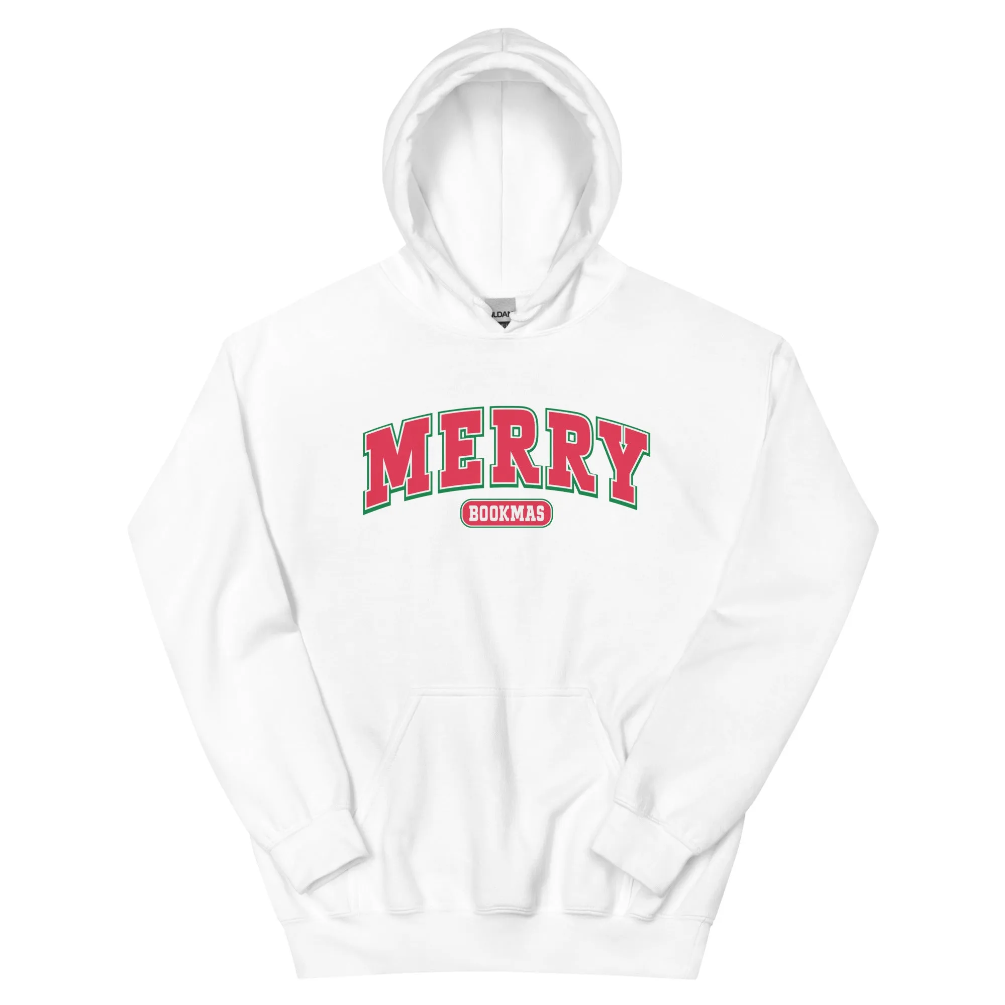Merry Bookmas Unisex Holiday Hoodie