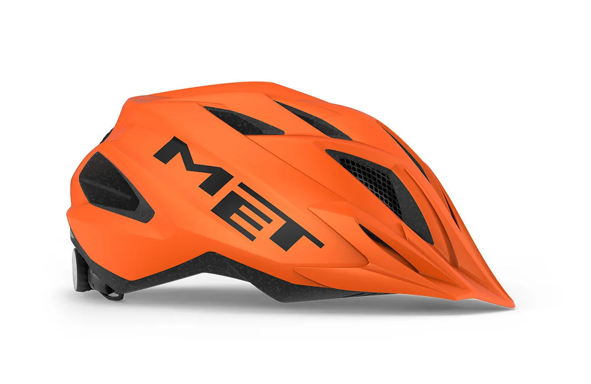 MET Youth Helmet Crackerjack Orange Matt
