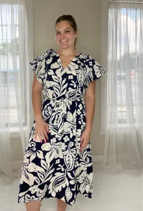 Midnight Midi Dress